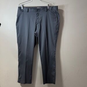 Nike Golf Men's performance Charcoal Dress Pants 38x30 gray casual  6002